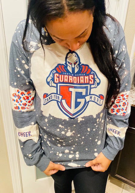 Garza bleach tee- Long Sleeve