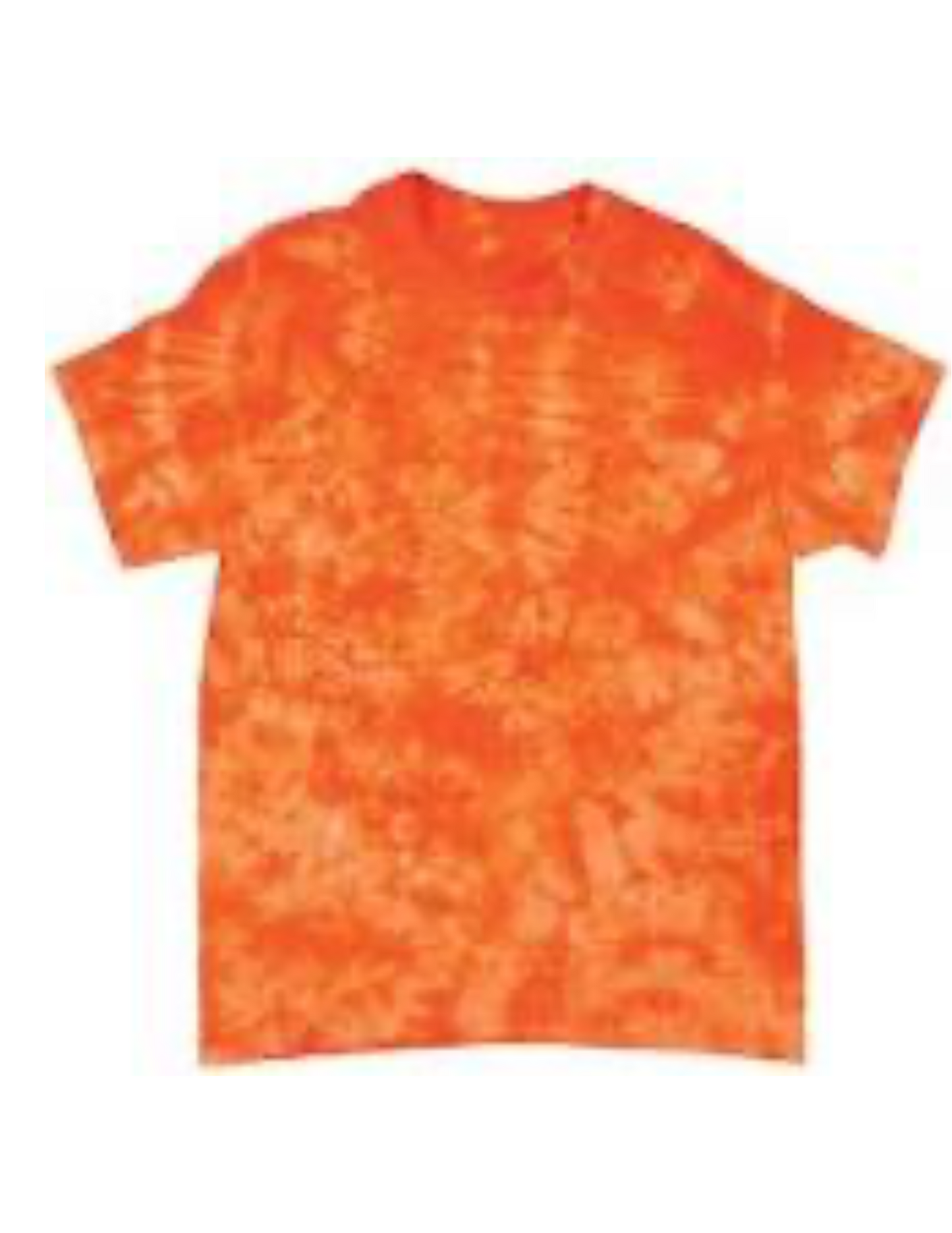 Orange Tie dye - Adult
