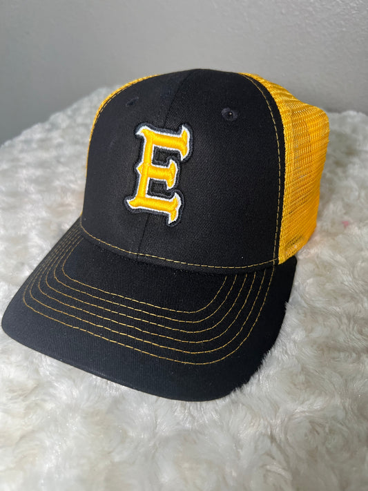 “E” Logo yellow
